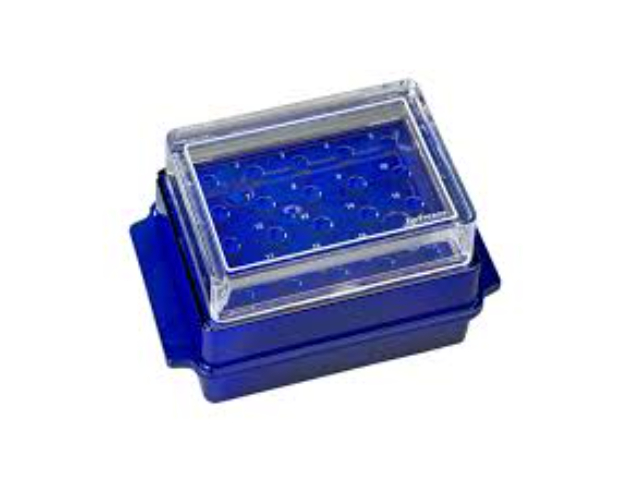 -20℃雙面低溫操作盒(藍色/含透明蓋/4x5)
