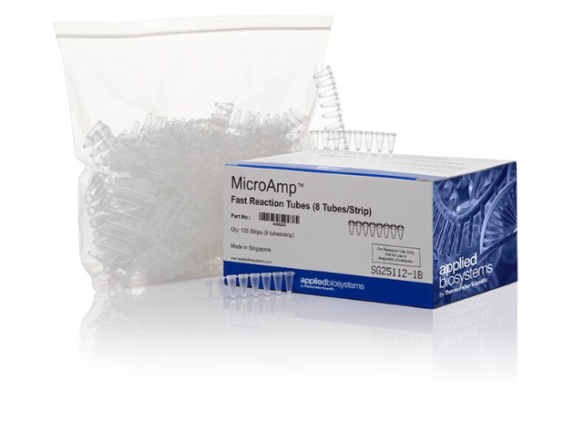 MicroAmp™ Fast 8-Tube Strip, 0.1 mL